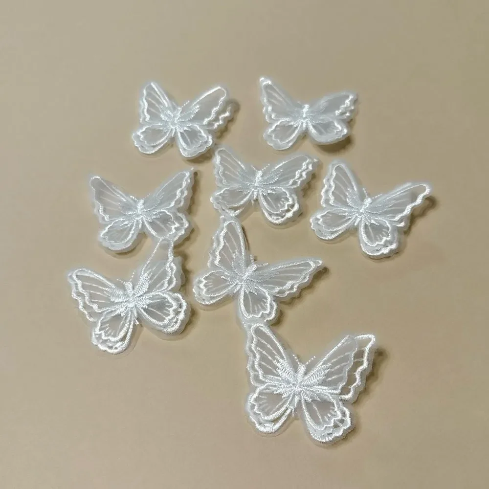 Butterfly hair clips N757